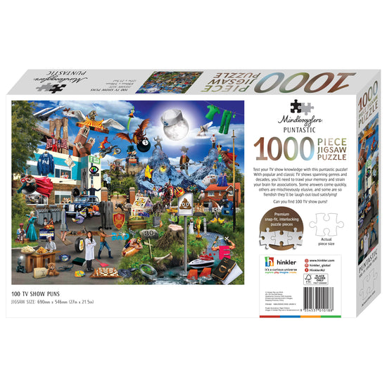 Mindbogglers 1000pc Jigsaw TV Shows
