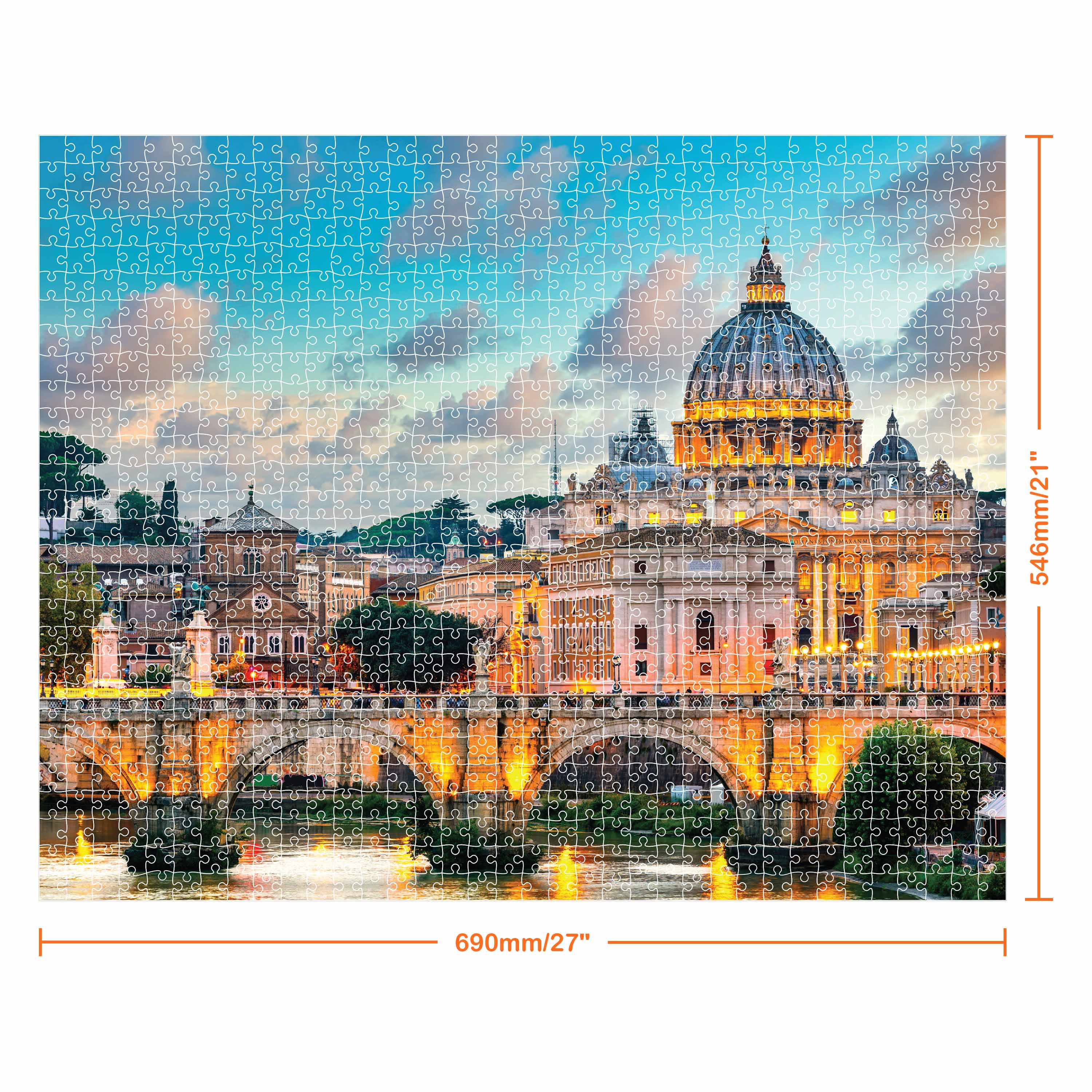 Mindbogglers 1000pc Jigsaw St. Peter's Basilica