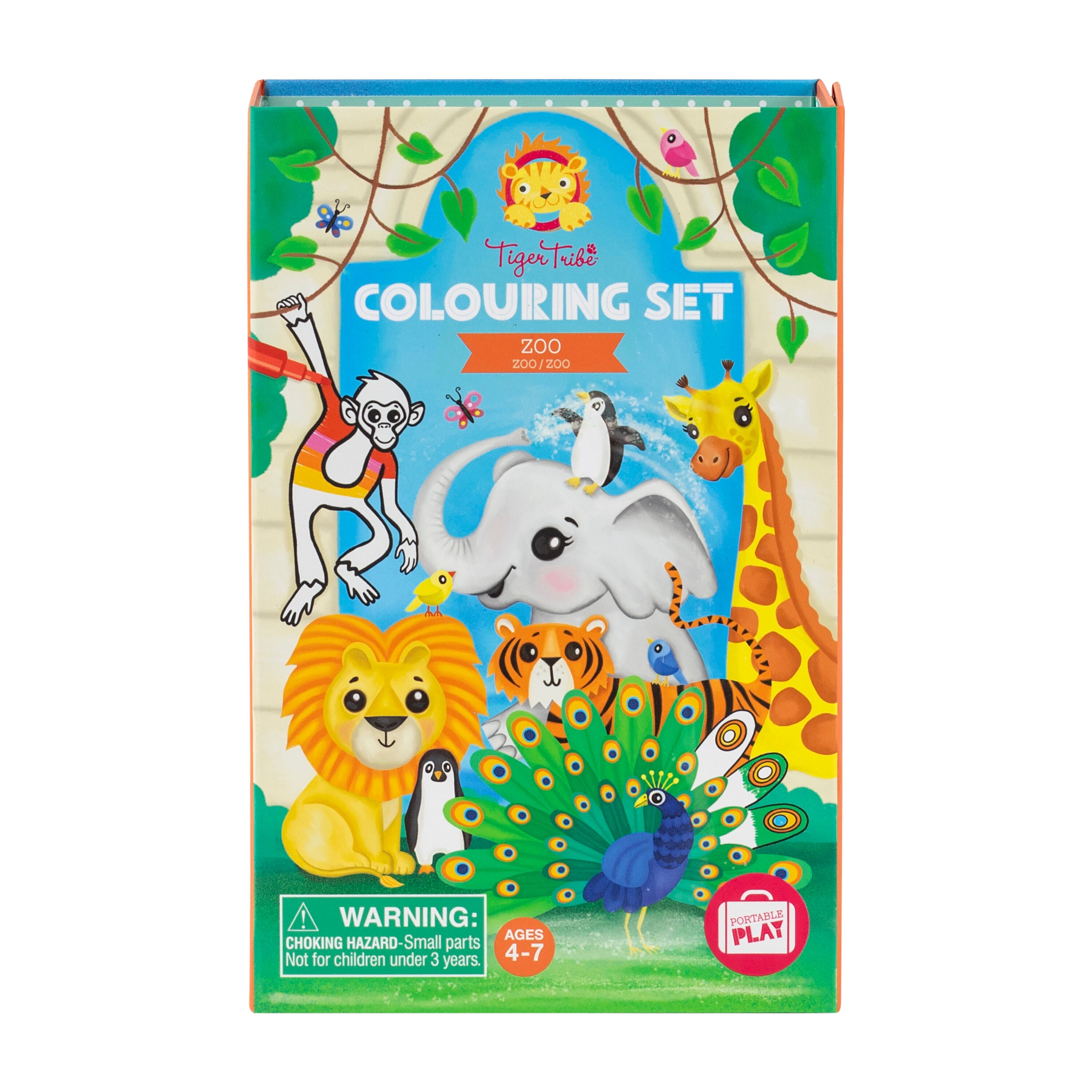 Colouring Set - Zoo