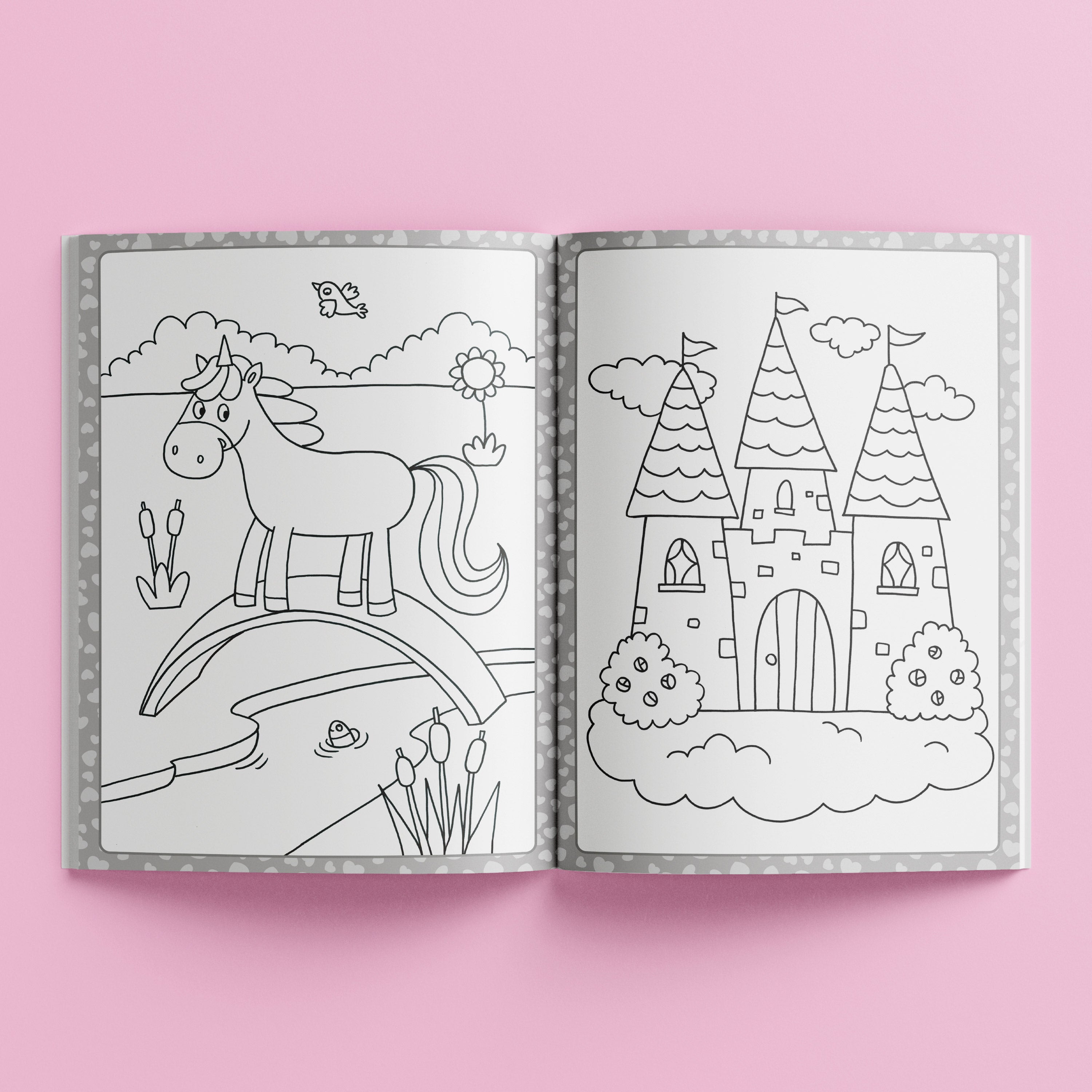 Mega Colouring: Unicorns