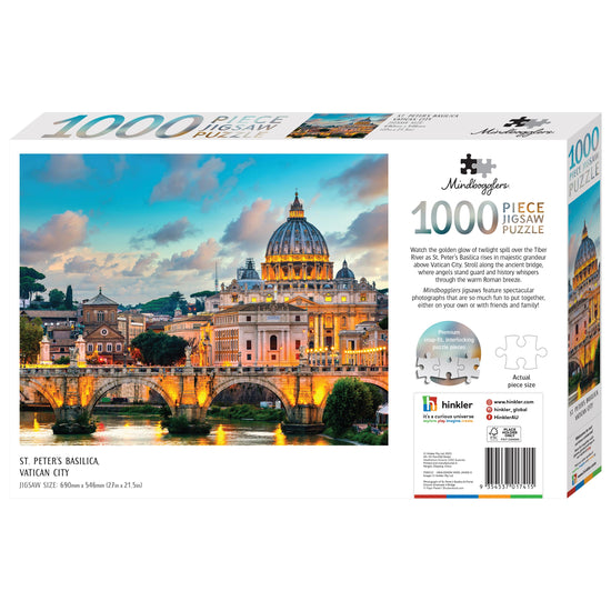 Mindbogglers 1000pc Jigsaw St. Peter's Basilica