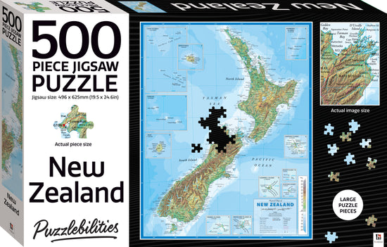Puzzlebilities: New Zealand 500pc Jigsaw