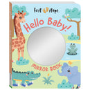 First Steps Hello Baby! Mirror Board Book