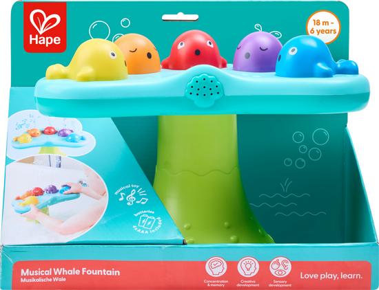 Hape Musical Whale Fountain