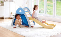 hape-4-in-1-climb-n-slide-gym-set