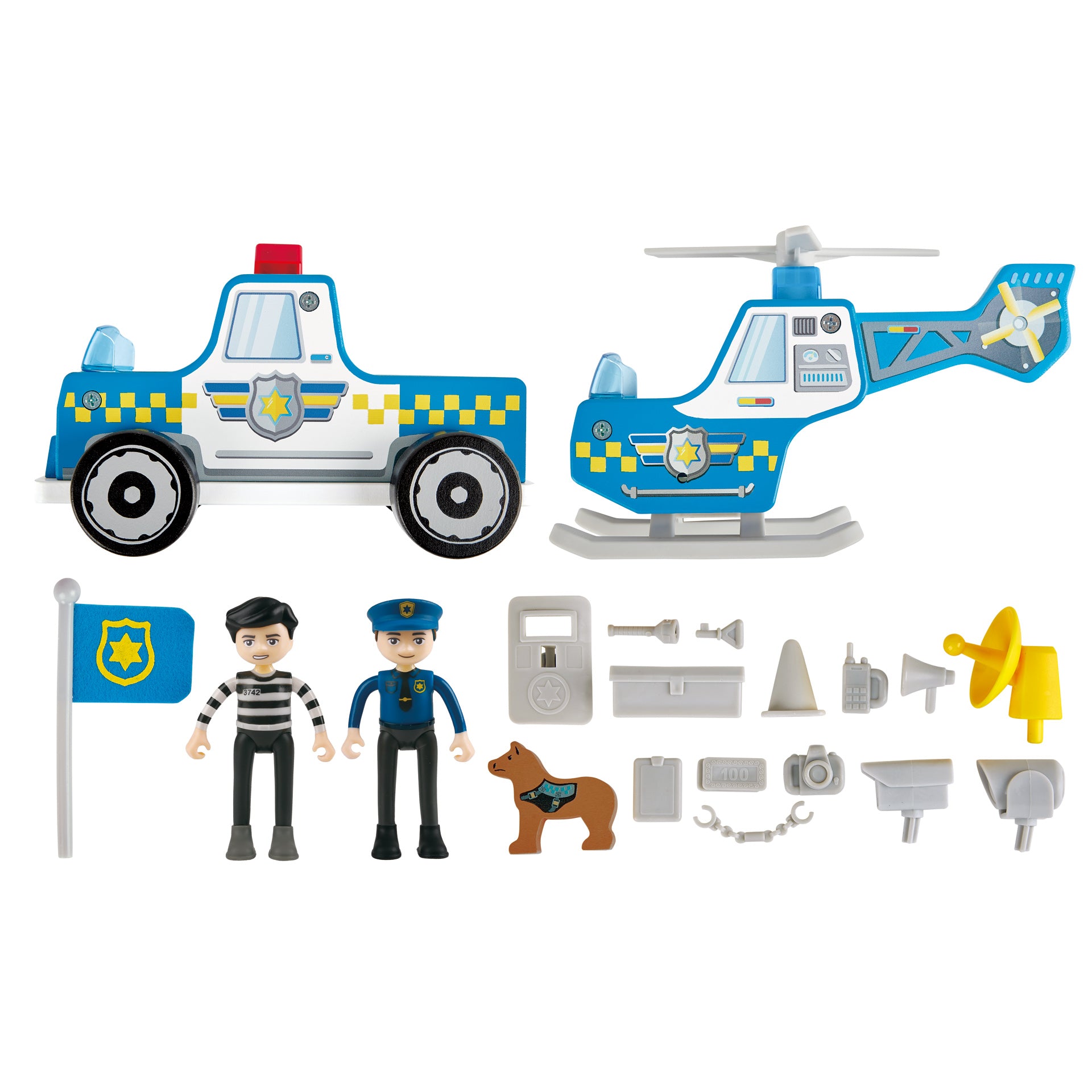 hape-metro-police-dept-playset