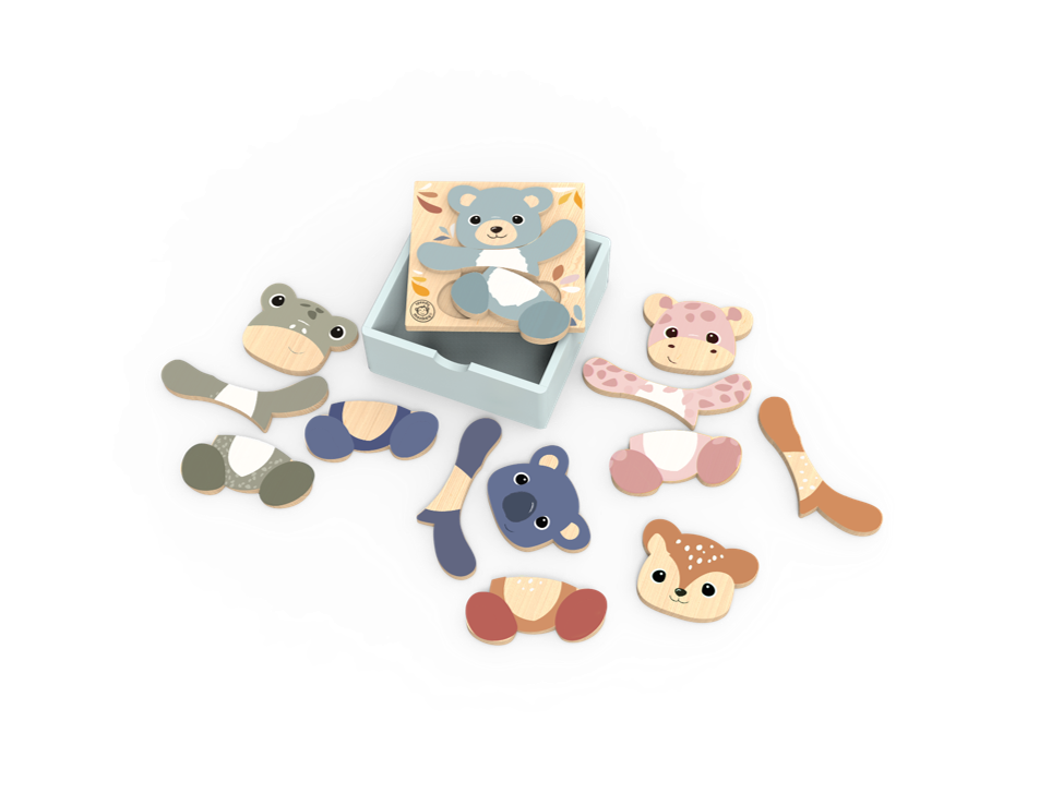 Dress up mix puzzle