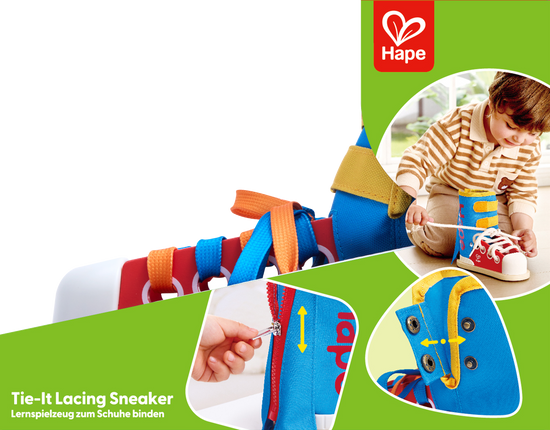 Hape Tie-It Lacing Sneaker