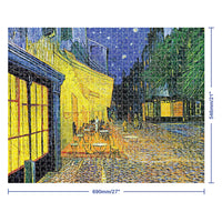 Mindbogglers Gold 1000pc Jigsaw Cafe Terrace by Van Gogh