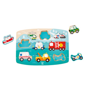 Hape Emergency Peg Puzzle