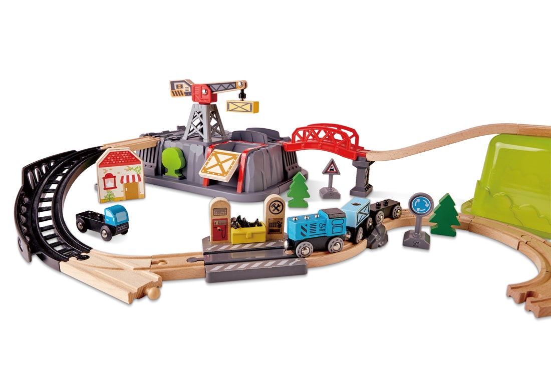 hape-railway-bucket-builder-set