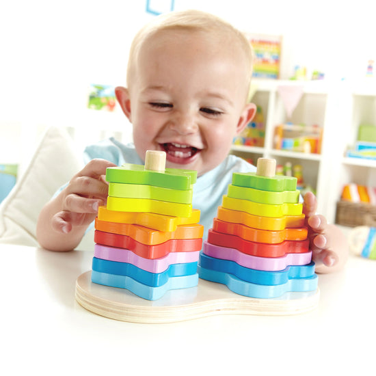 Hape Double Rainbow Stacker