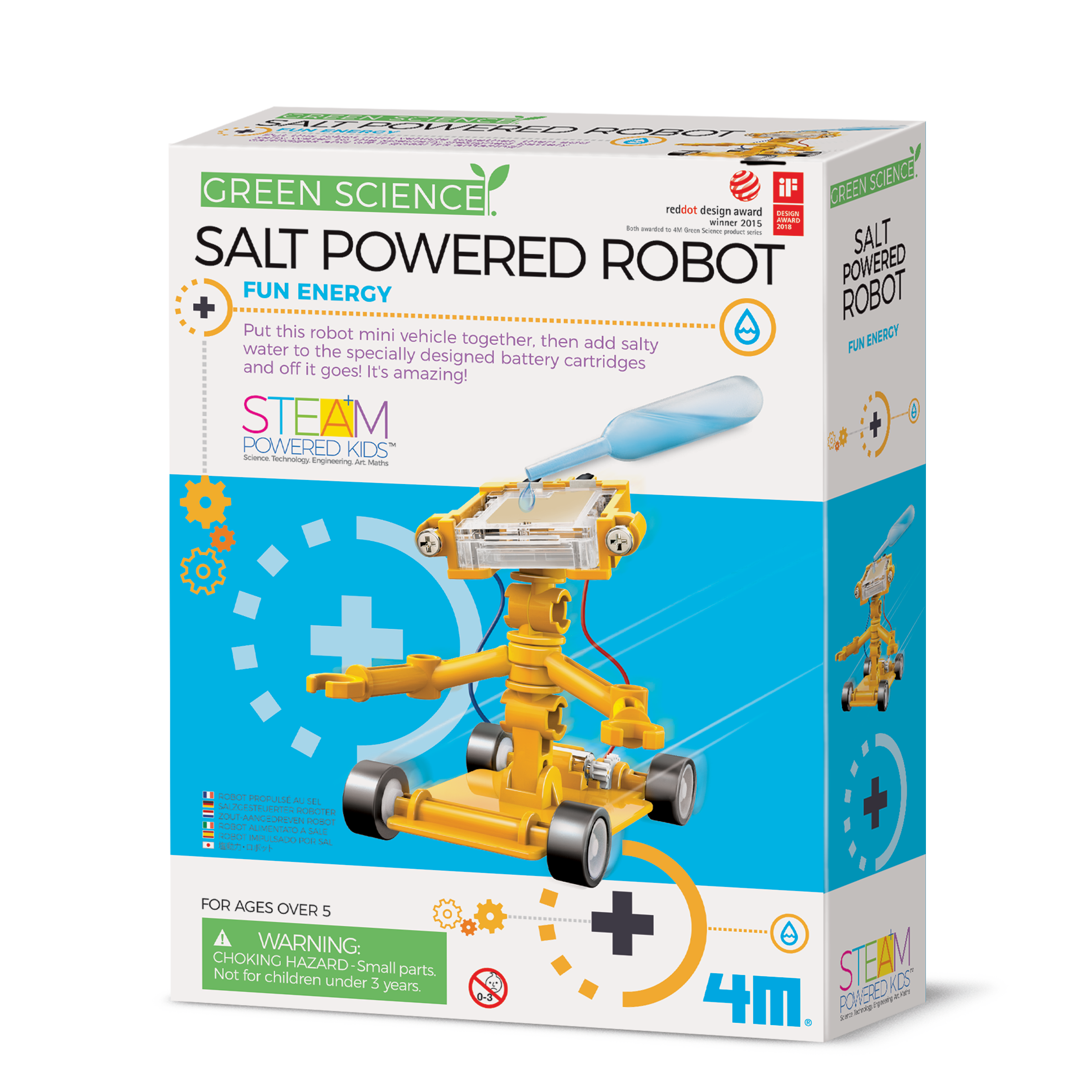 Salt-Powered Robot