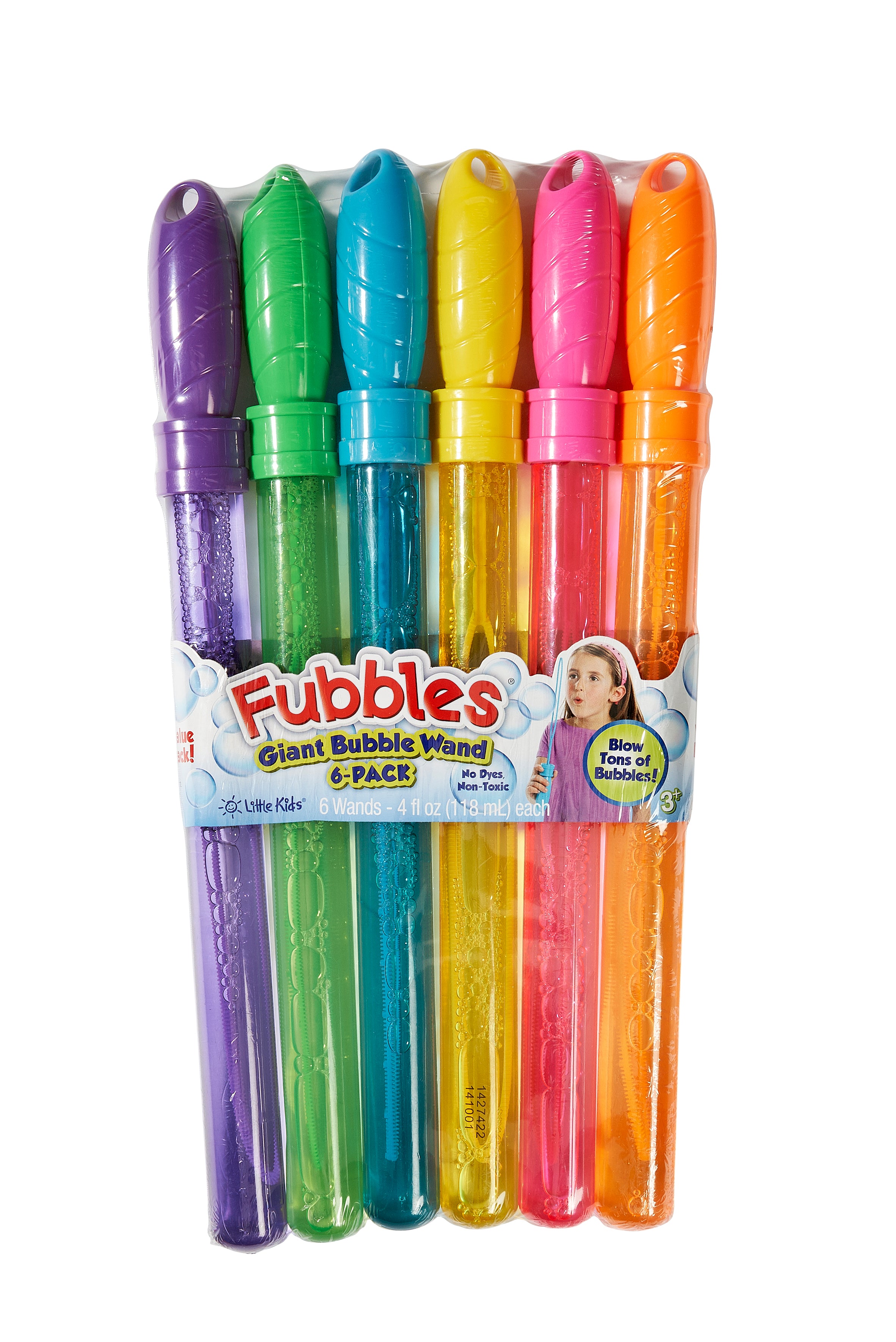 Fubbles Bubble Wand - 6 Pack