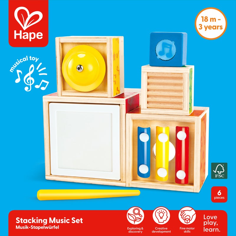 hape-stacking-music-set