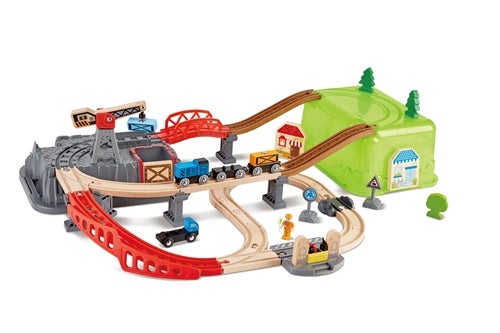 Hape Railway Bucket-Builder-Set