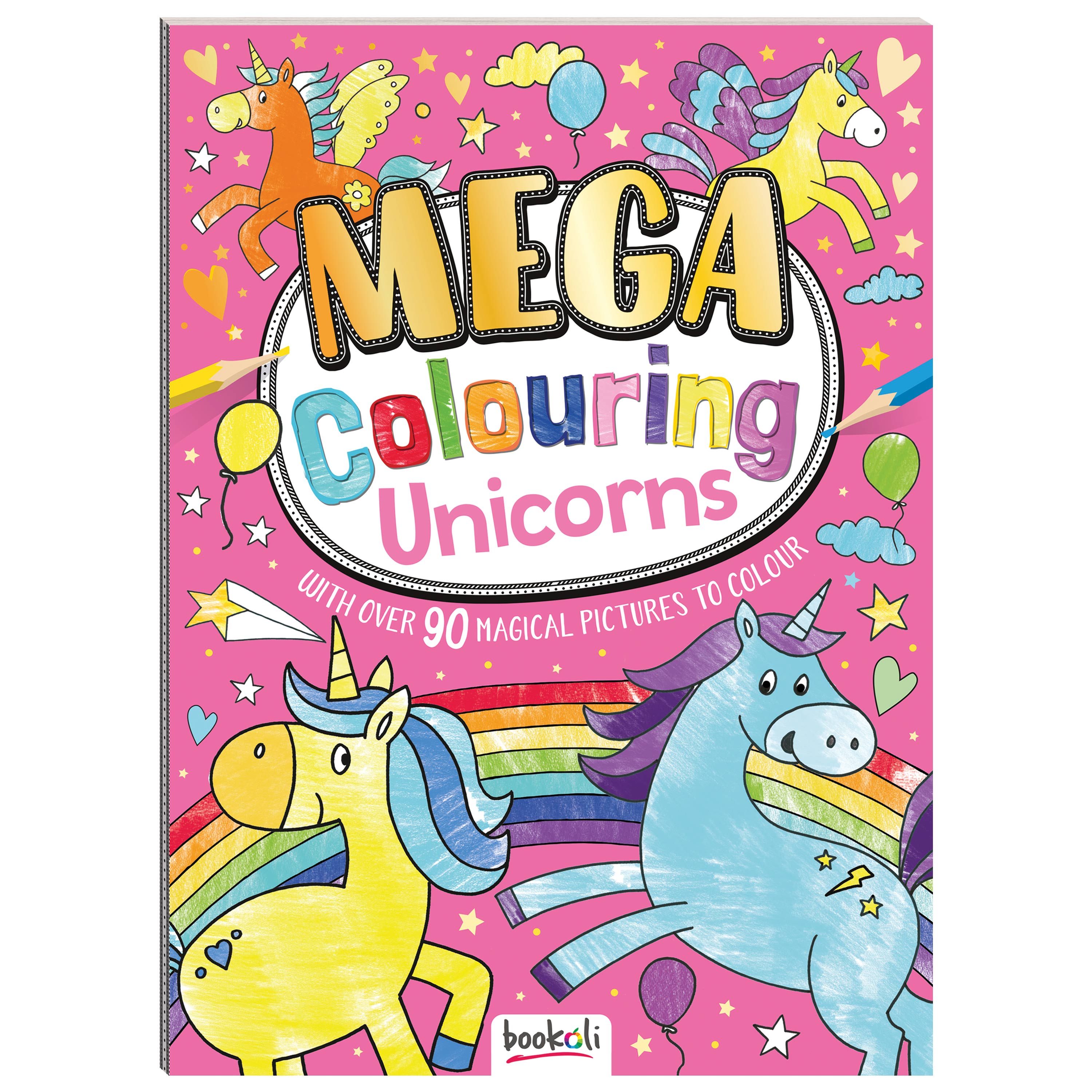 Mega Colouring: Unicorns