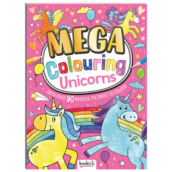 Mega Colouring: Unicorns