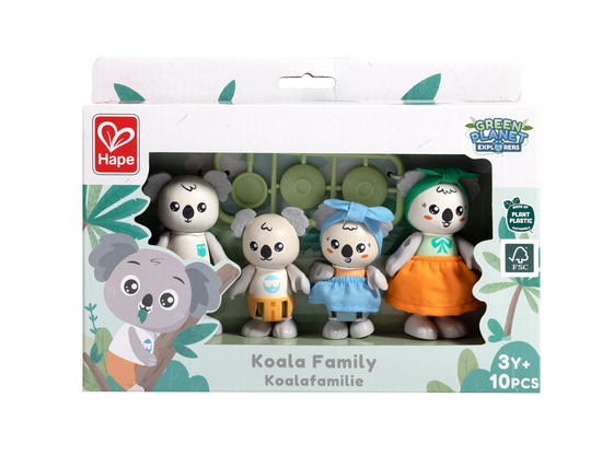 Hape Green Planet Koala Family