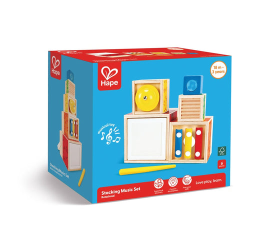 Hape Stacking Music set
