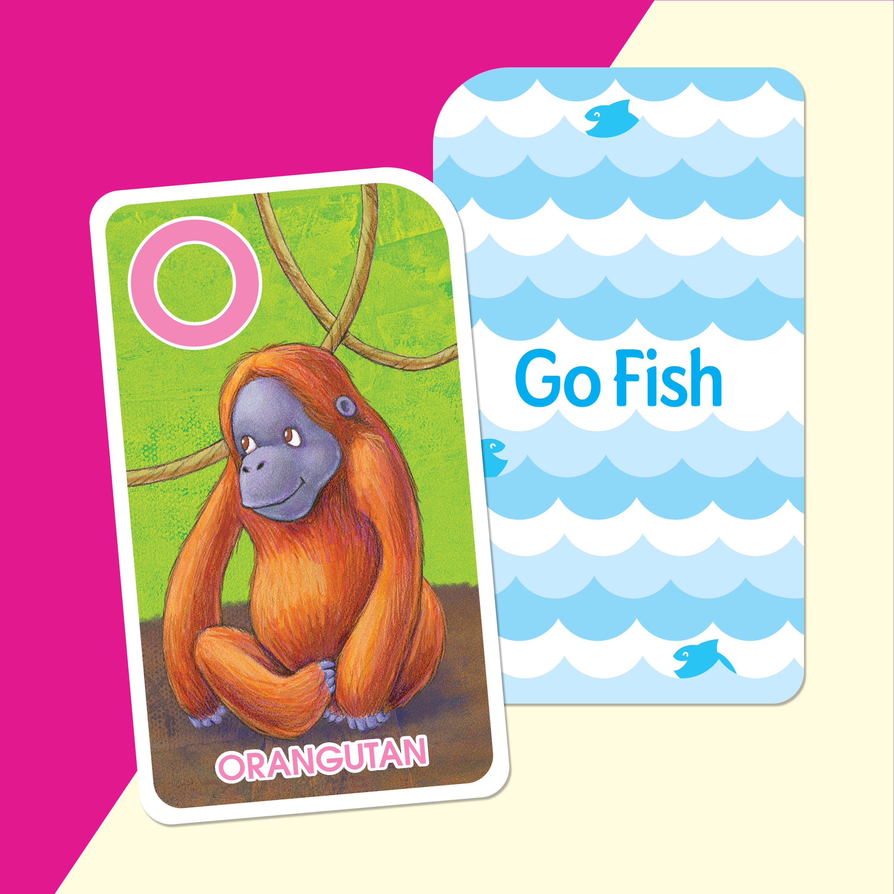 School Zone Go Fish Alphabet Game Cards