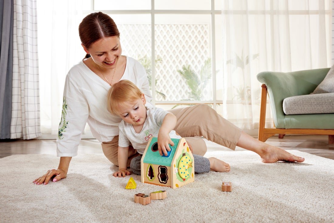 hape-critter-house-shape-sorter