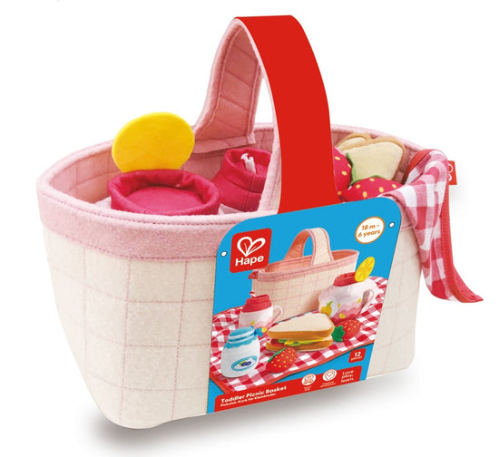 Hape Toddler Picnic Basket