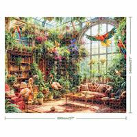 Mindbogglers Artisan 1000pc Greenhouse Library