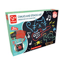 hape-chalks-and-stencils-art