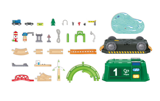 Hape Eco Energy Train Bucket Set