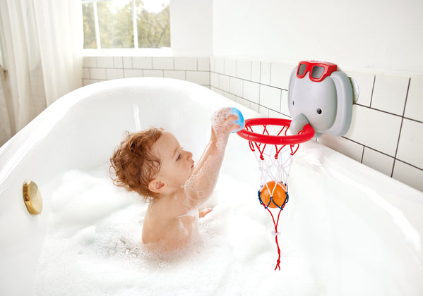 hape-bath-time-basketball-elephant-pal