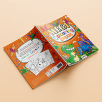 Mega Colouring Dinosaurs (2023 Ed)