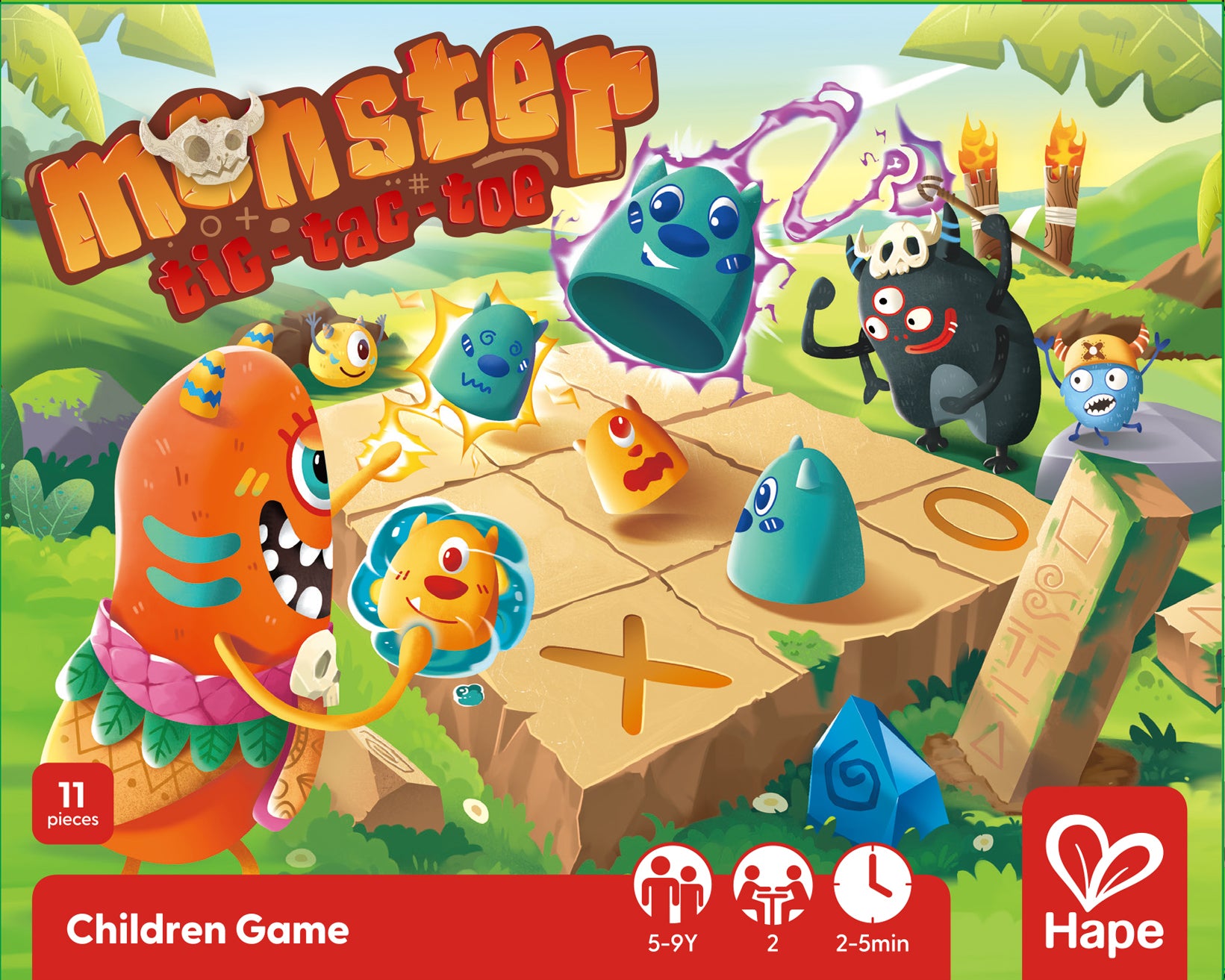 hape-monster-tic-tac-toe