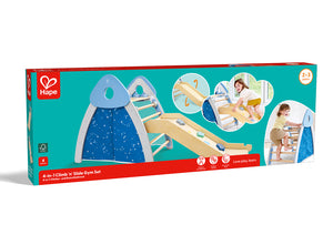 Hape 4-in-1 Climb n Slide Gym Set