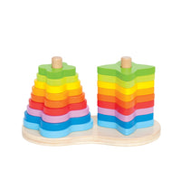 hape-double-rainbow-stacker