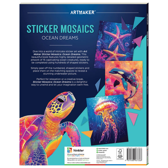 Art Maker Sticker Mosaics Ocean Dreams
