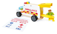 hape-rapid-response-toy-ambula