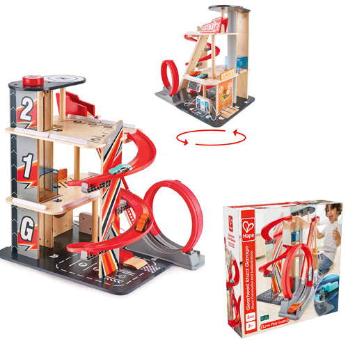 hape-gearhead-stunt-garage