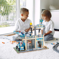 hape-metro-police-dept-playset