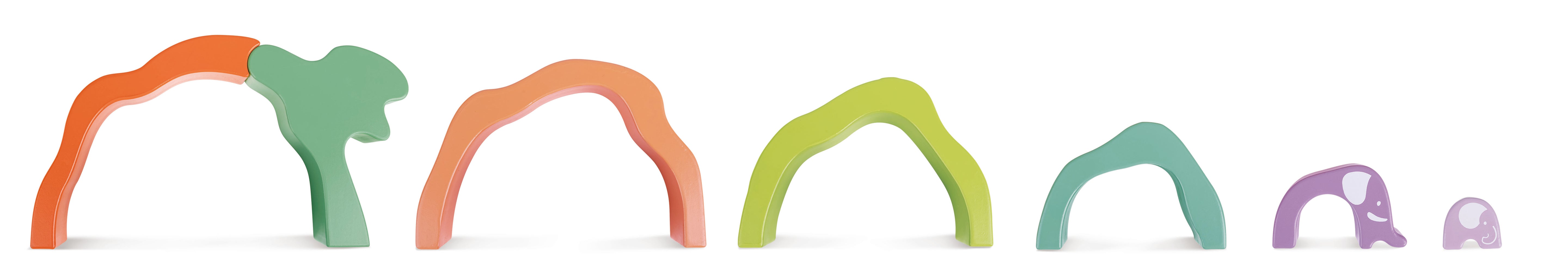 hape-safari-elephant-stacking-blocks