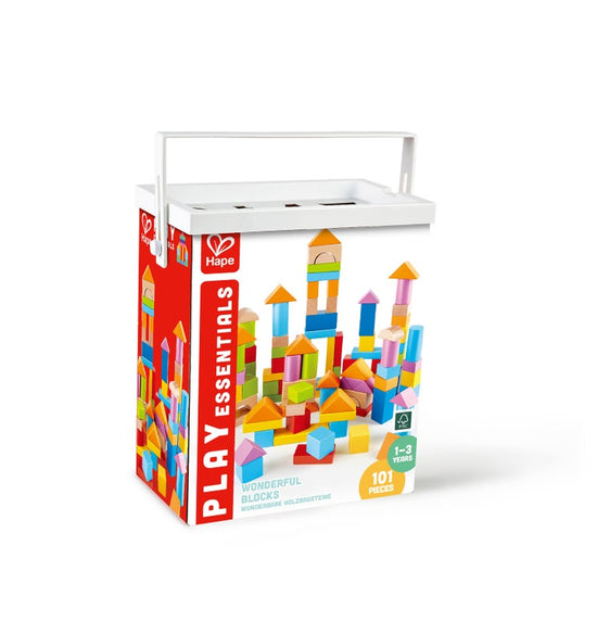 Hape 101 Beech Blocks