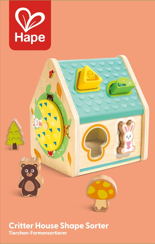 hape-critter-house-shape-sorter
