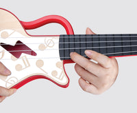 hape-learn-with-lights-ukulele-red