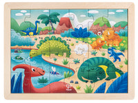 hape-double-sided-colour-puzzle-24pc-dinosaurs