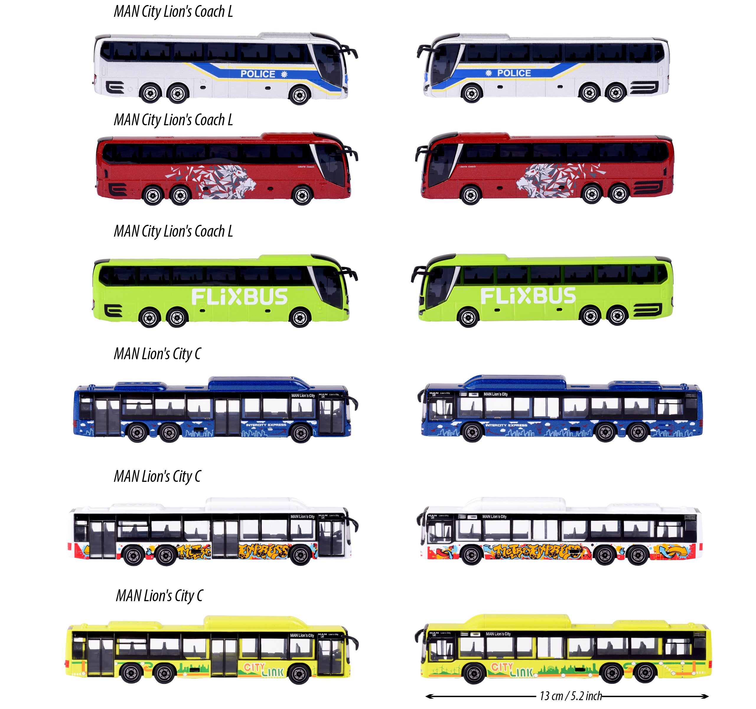 City MAN Busses