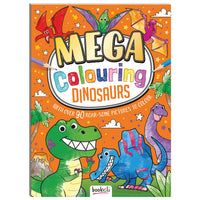 Mega Colouring Dinosaurs (2023 Ed)