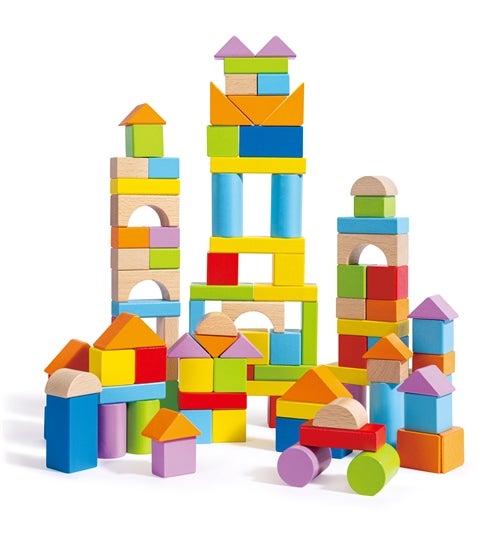 Hape 101 Beech Blocks