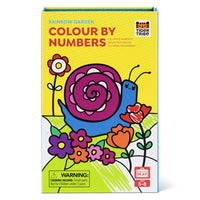 Colour By Numbers - Rainbow Garden