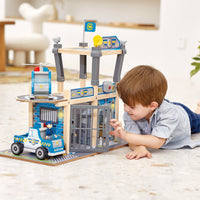 hape-metro-police-dept-playset
