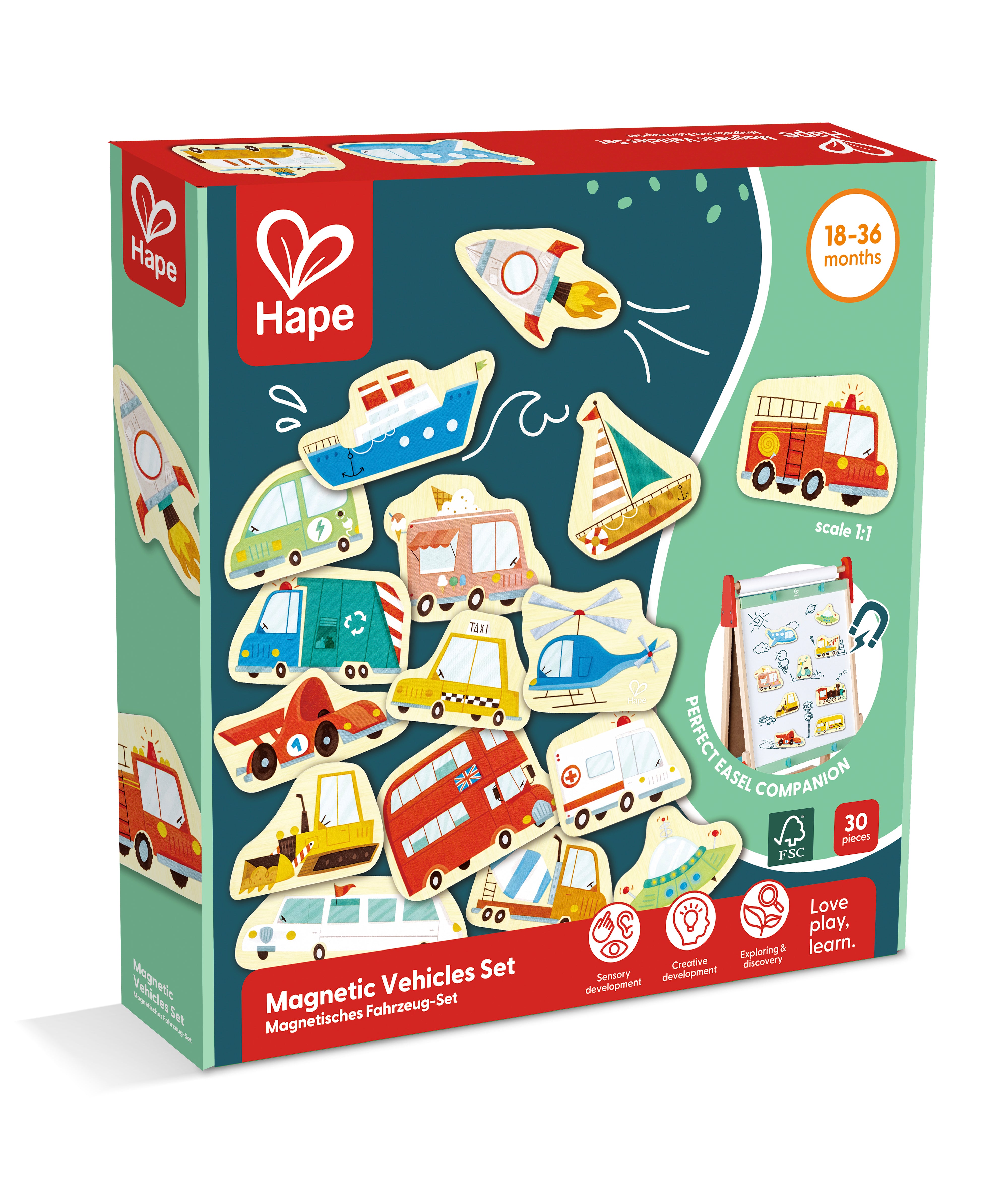 hape-magnetic-vehicles-30pc